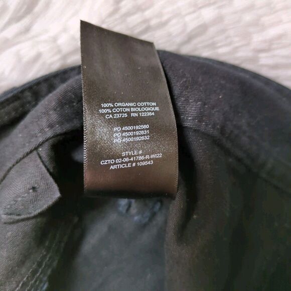 NWT Aritzia Sunday Best Women's Size 4 New Oscar Mid-Rise Carpenter Pants Black - Picture 5 of 12